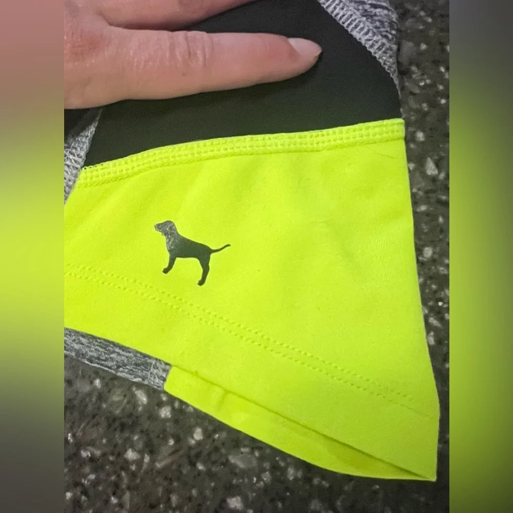 PINK Victoria's Secret Ultimate Yoga High Waist Cropped Leggings Workout Gym Run